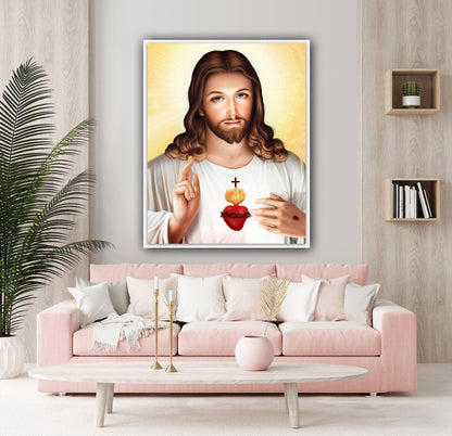 Sacred Heart of Jesus Canvas