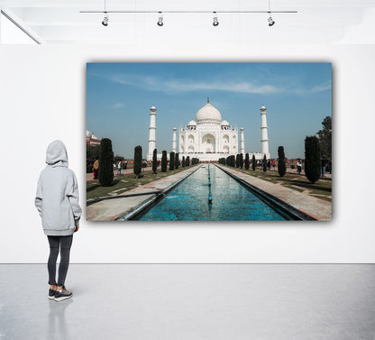 The Taj Mahal Canvas
