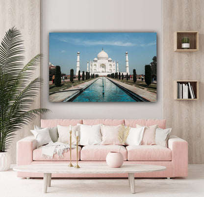 The Taj Mahal Canvas