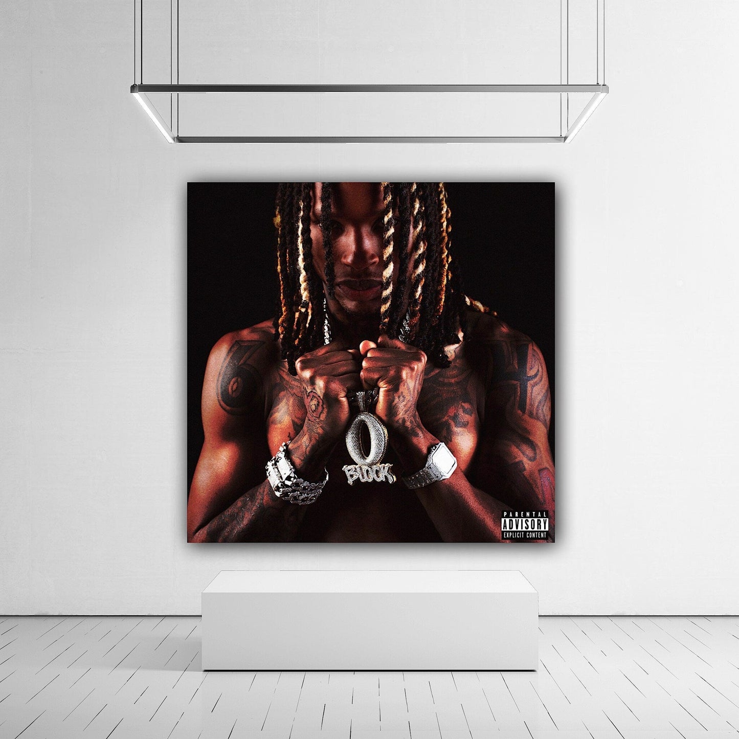 King Von - Welcome To O'Block Canvas