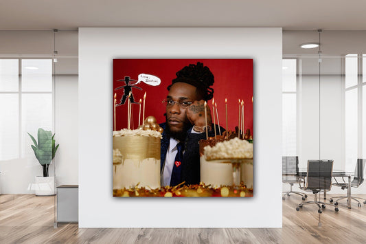 Burna Boy -  Love, Damini Canvas