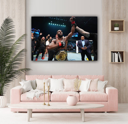 Aljamain Sterling Canvas