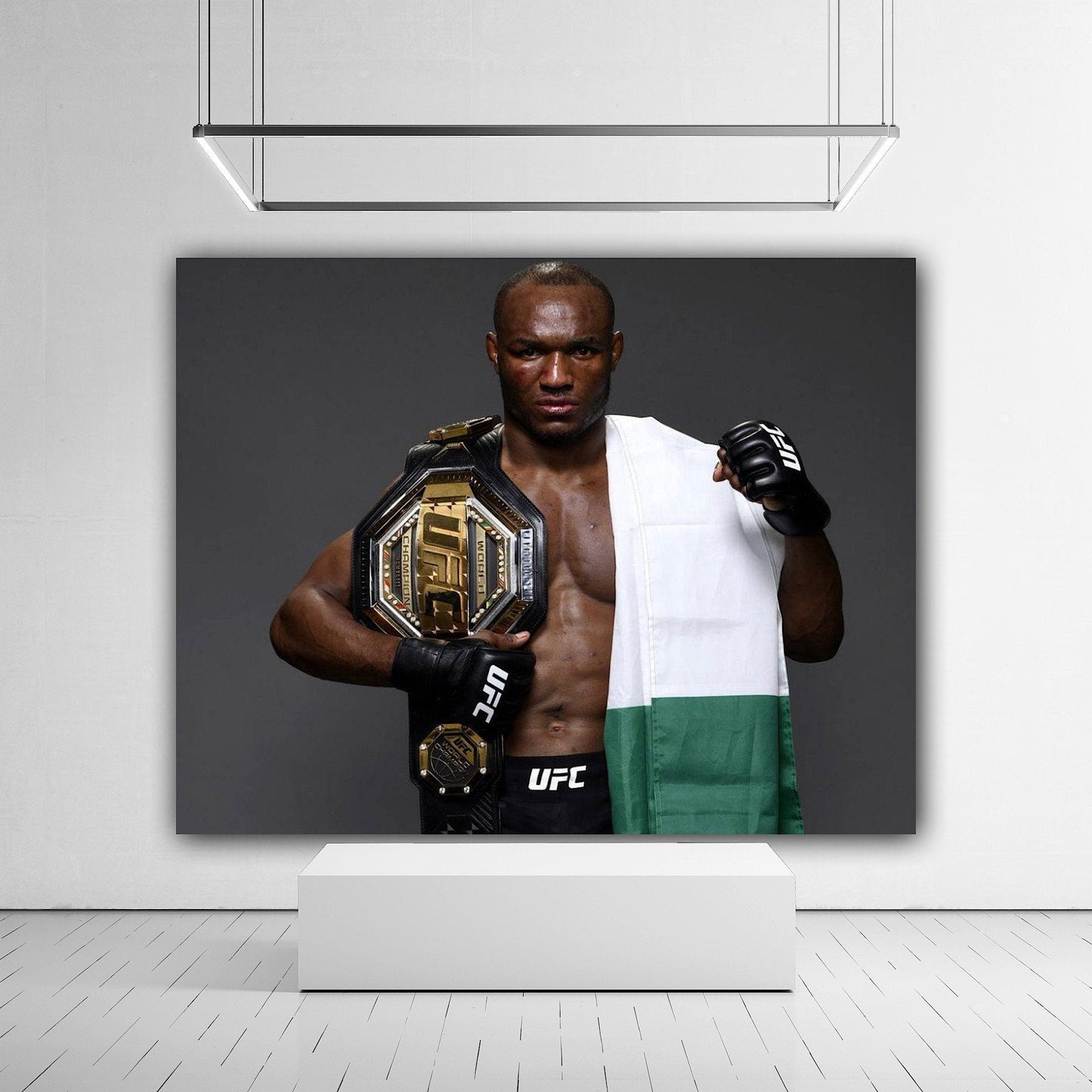 Kamaru Usman Canvas