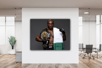 Kamaru Usman Canvas