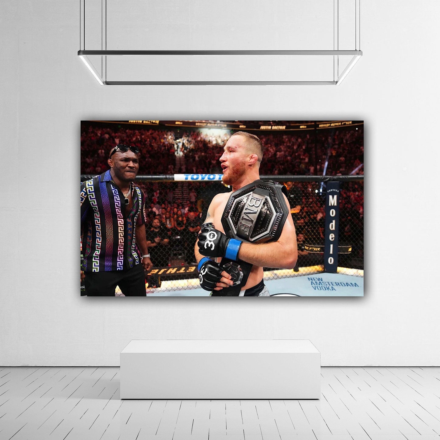 Justin Gaethje Canvas