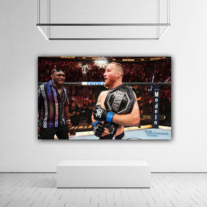 Justin Gaethje Canvas