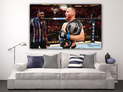 Justin Gaethje Canvas