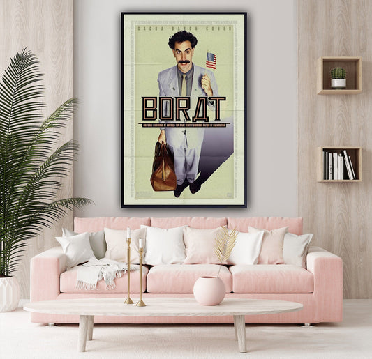 Borat Cultural Learnings of America for Make Benefit Glorious Nation of Kazakhstan Canvas