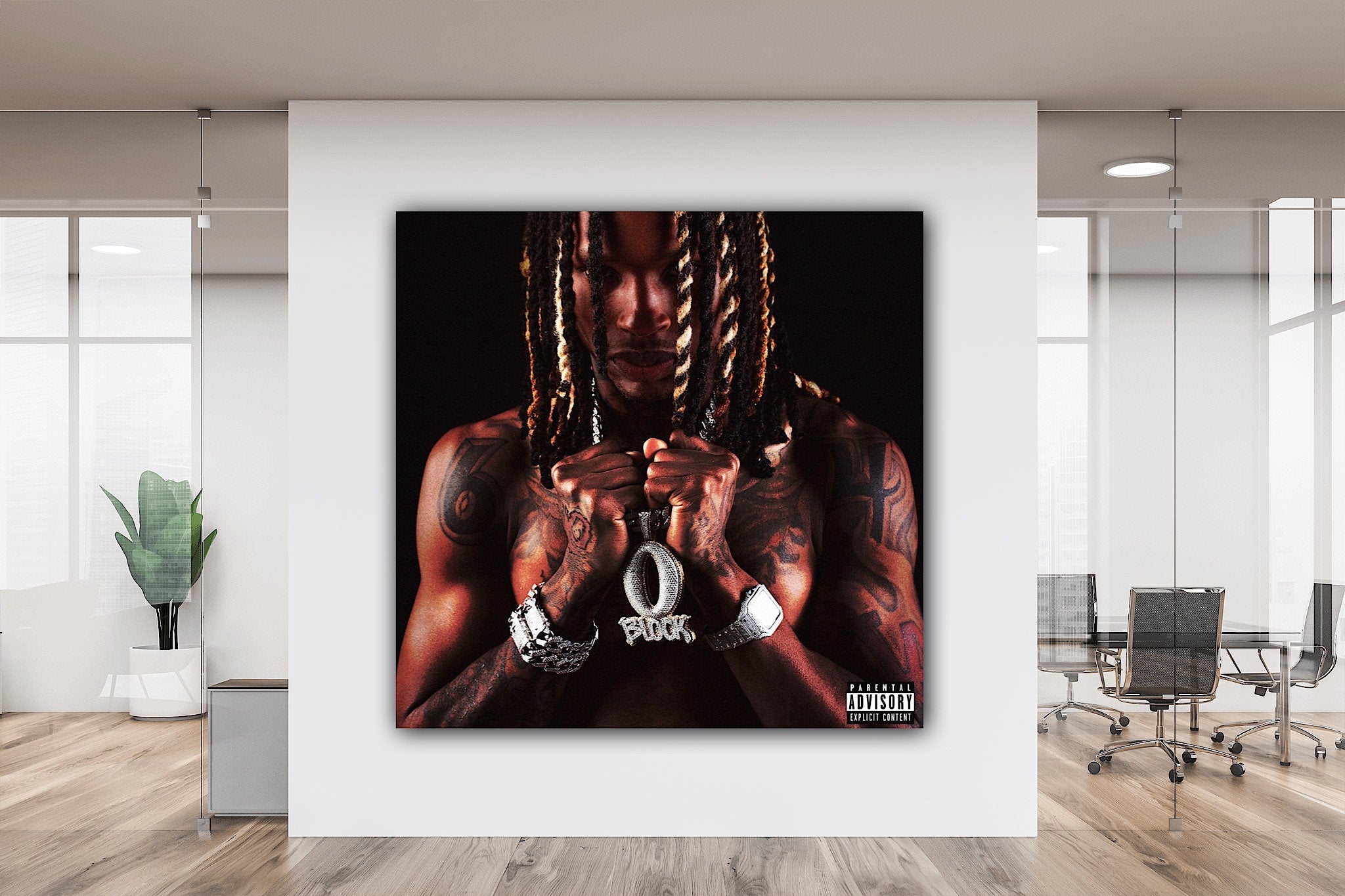 King Von - Welcome To O'Block Canvas – canvasgraphix