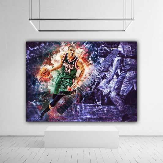 Giannis Antetokounmpo Canvas