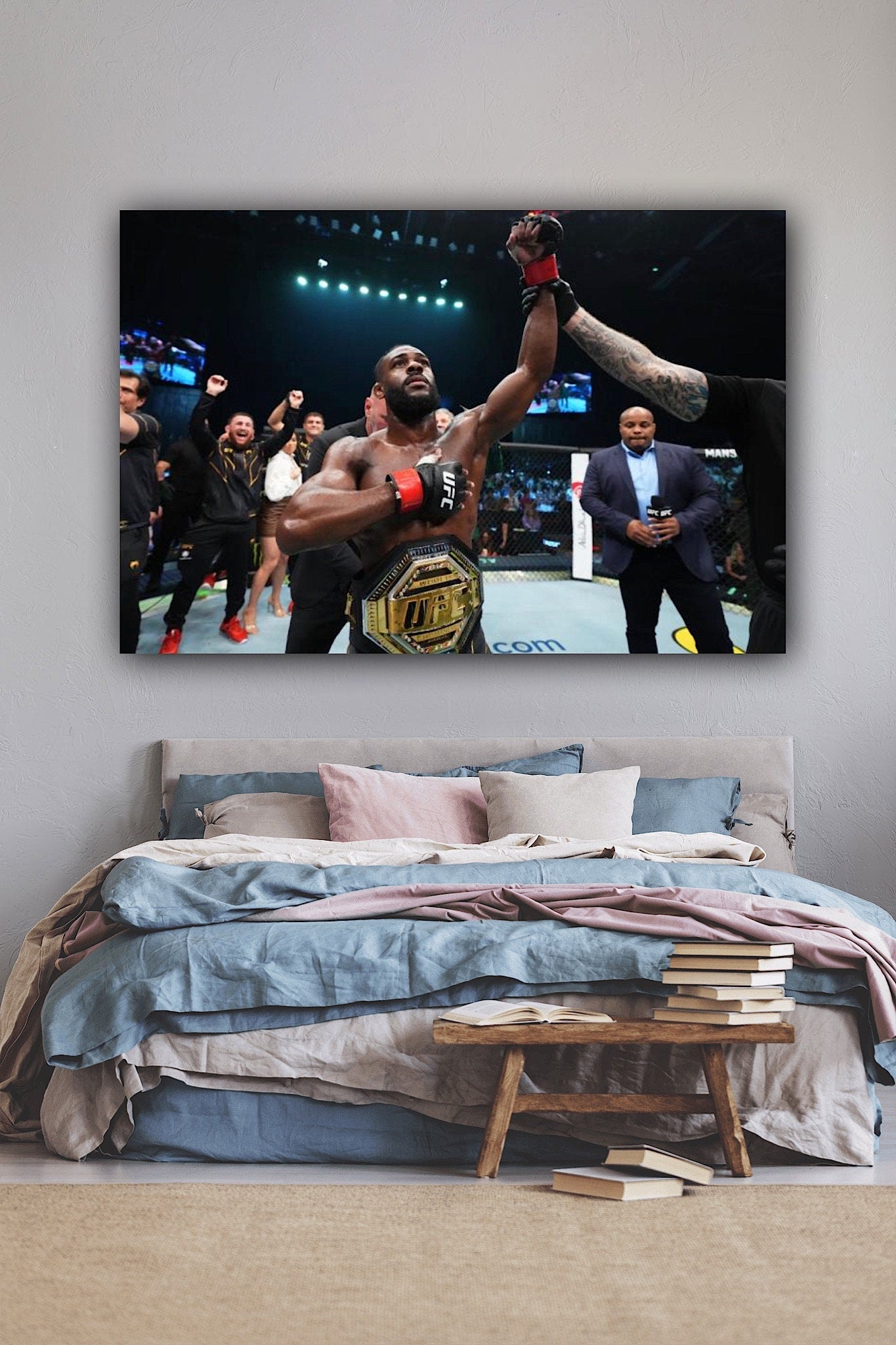 Aljamain Sterling Canvas