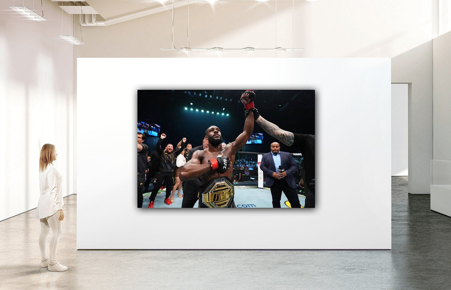 Aljamain Sterling Canvas